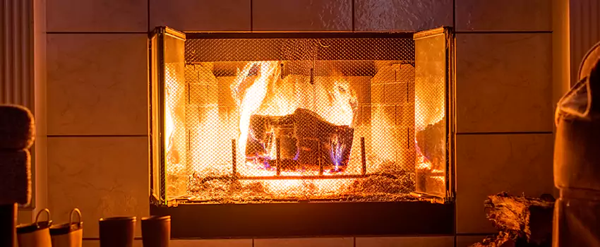 Mendota Hearth Landscape Fireplace Installation in Placentia, California