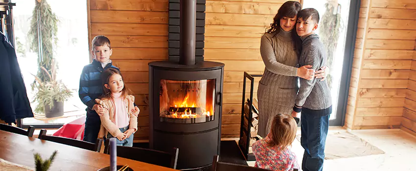 Morso Cast Iron Fireplace Insert Installation in Placentia, California
