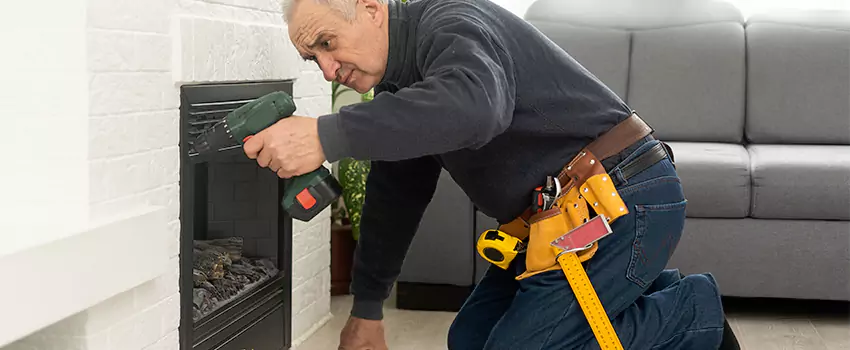 New Indoor Fireplace Installation in Placentia, California