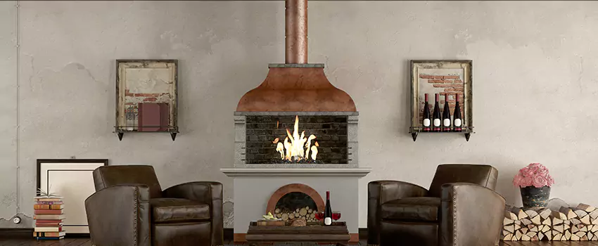 Thelin Hearth Products Providence Pellet Insert Fireplace Installation in Placentia, CA