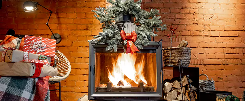 Travis Industries Linear Gas Fireplace Installation in Placentia, California