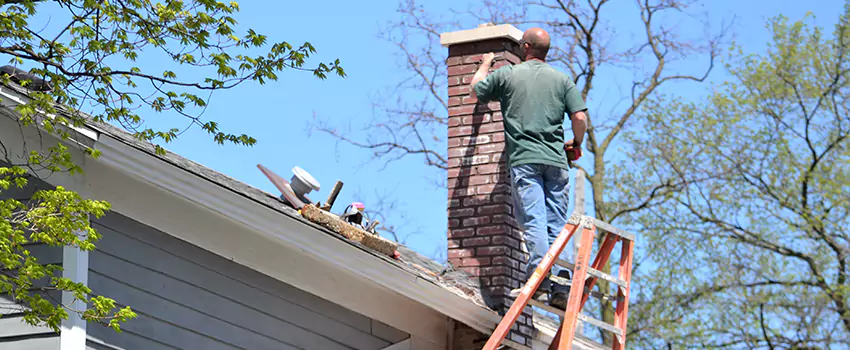 Vinyl and PVC Chimney Flashing Installation in Placentia, CA