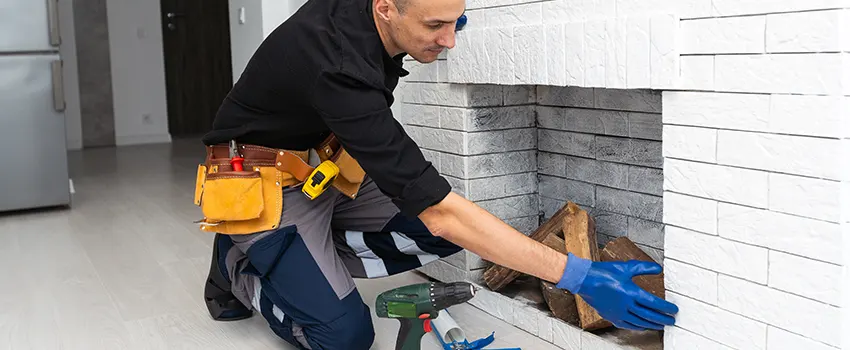 Fireplace Damaged Damper Frame Repair Services in Placentia, California
