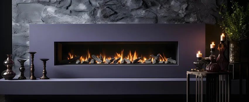 Ember Bed for Ventless Gas Fireplace in Placentia, CA